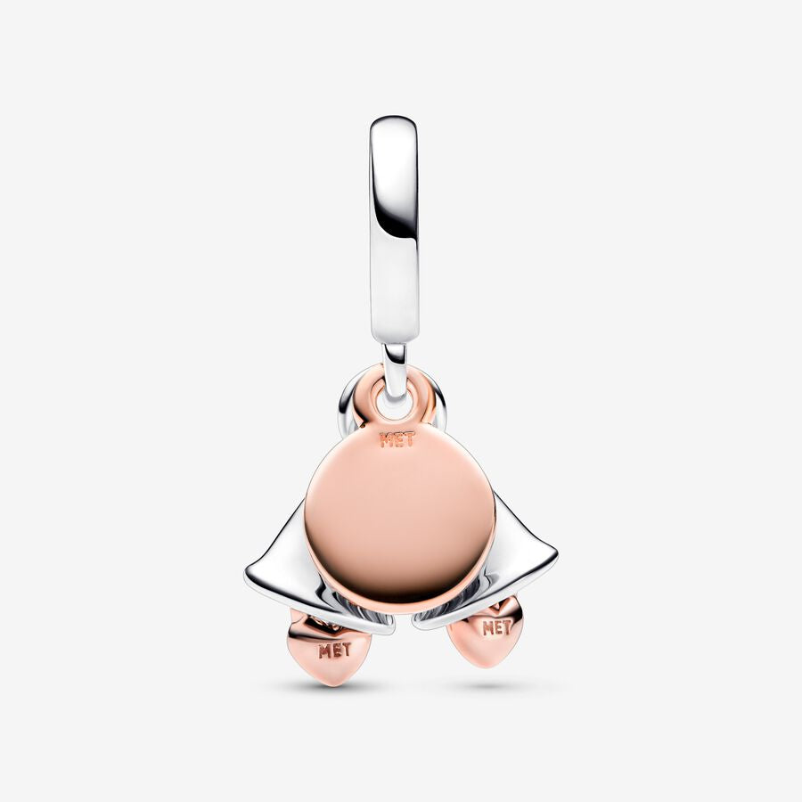 Charm Colgante Doble Campanas Boda