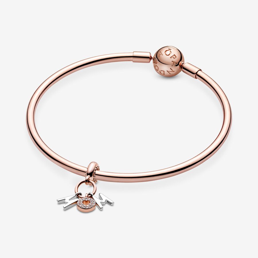 Charm Colgante Letras MOM