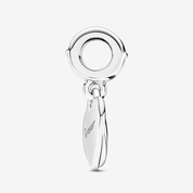 Charm Colgante Doble Corazón Dividido Madre e Hija