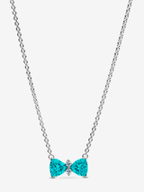 Collar Lazo Azul Celeste