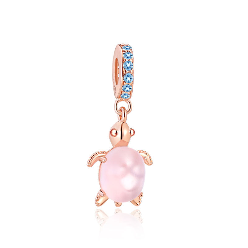 Colgante Tortuga Rose Gold