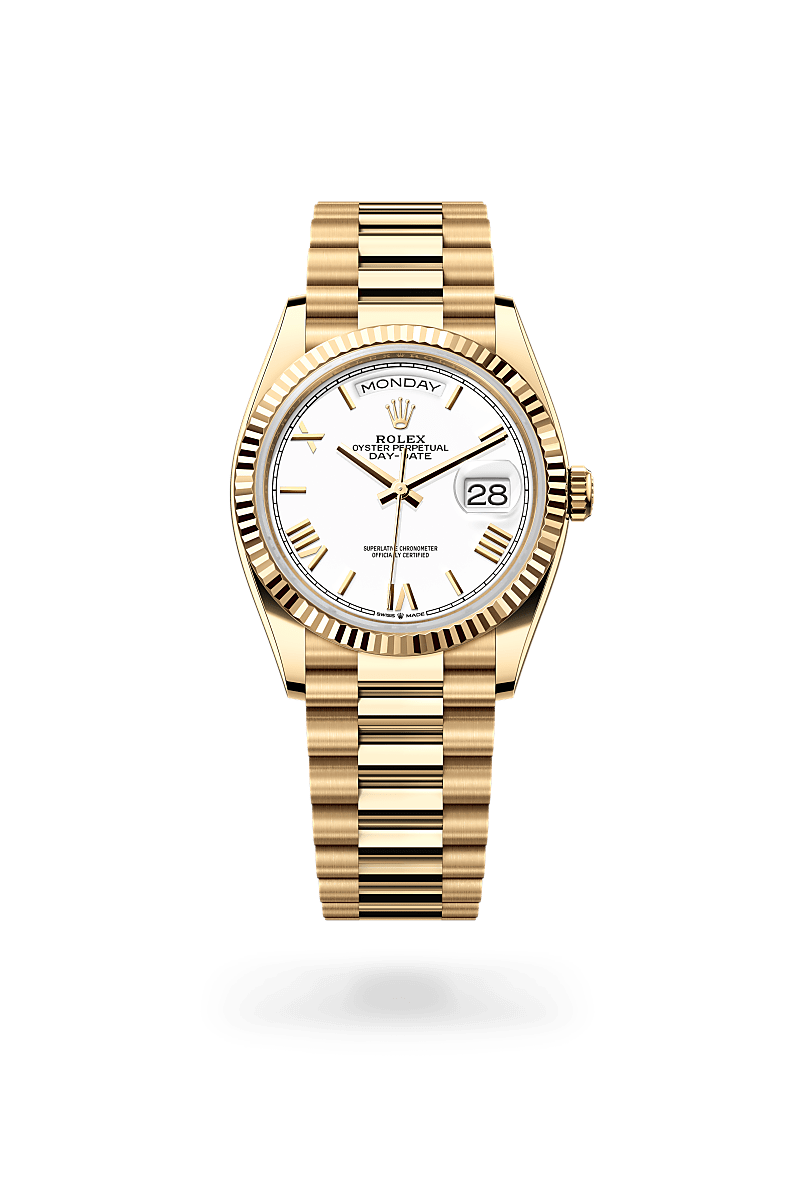 Reloj Rolex Day-Date 36 M128238-0113 Para Dama