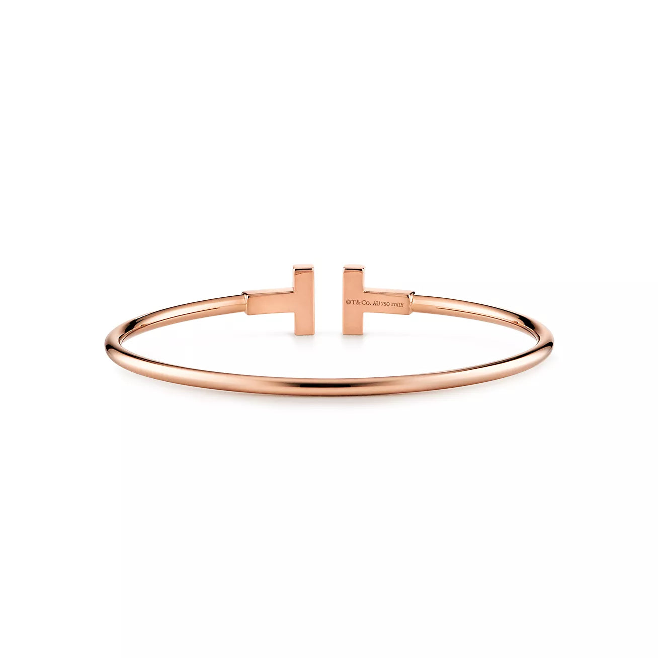 Pulsera Tiffany T Wire Rose Gold