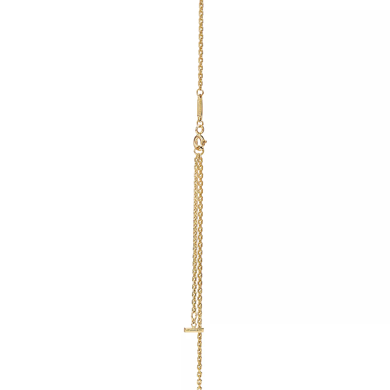 Collar Tiffany T Chapado en Oro